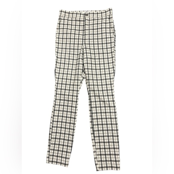 2 for $20 Hollister ultra high rise stretch plaid checkered stretch pants - Picture 1 of 3